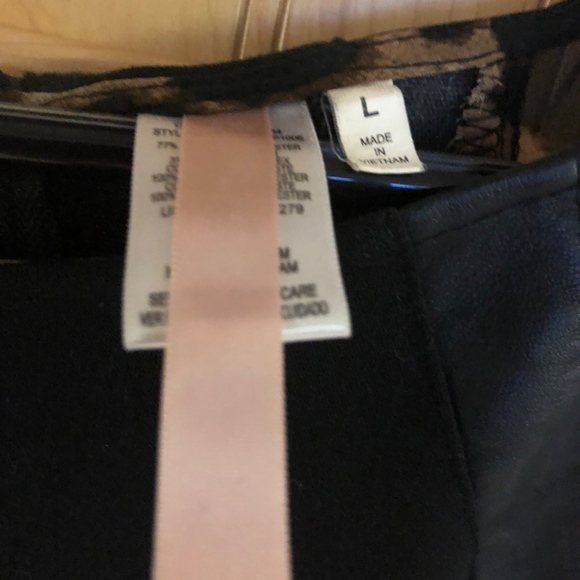 Black cheetah print dress - Picture 2 of 3